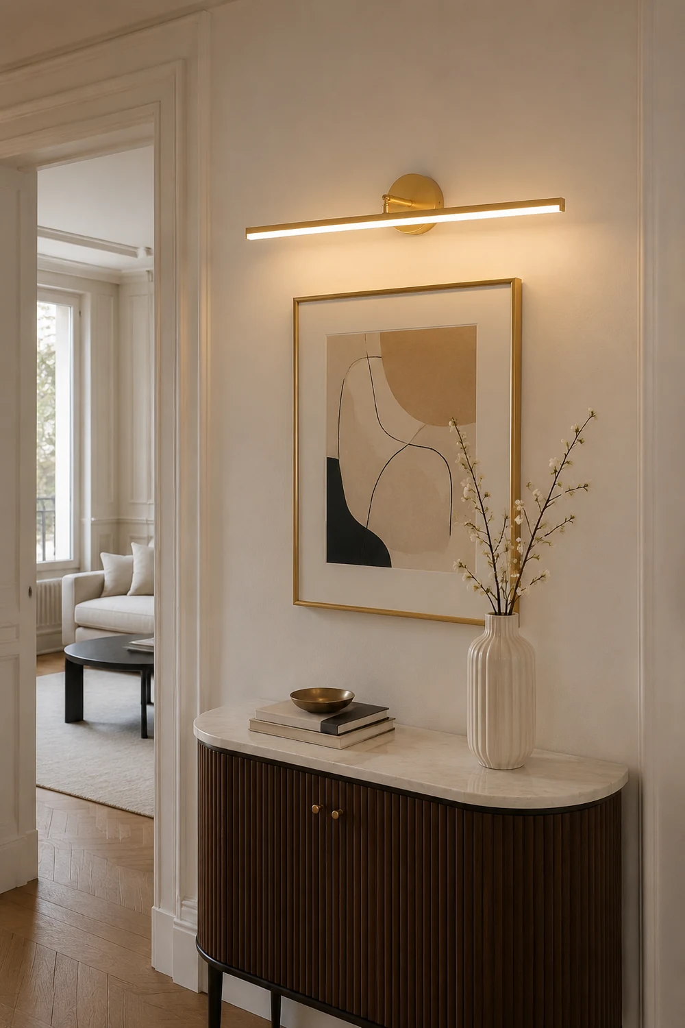 Brass LED Bath Vanity Lamp - Lumpaz