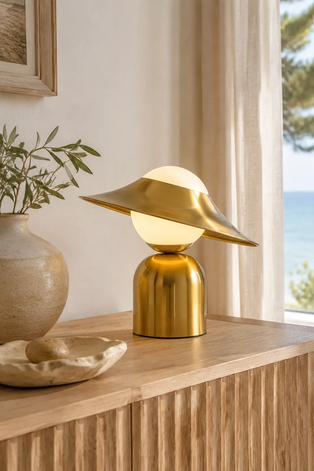 Bonbon Disc Table Lamp - Lumpaz