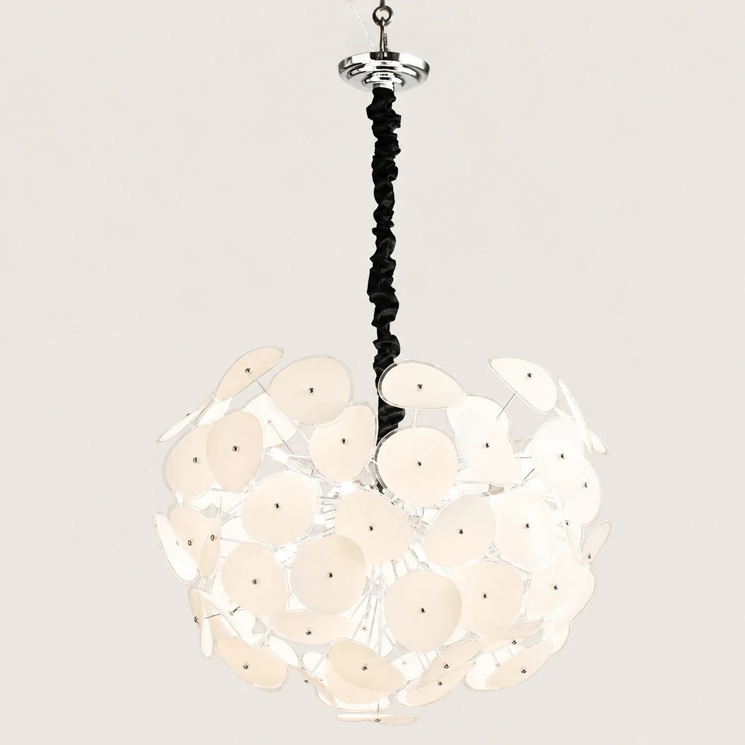 Poppy Glass Chandelier - Lumpaz