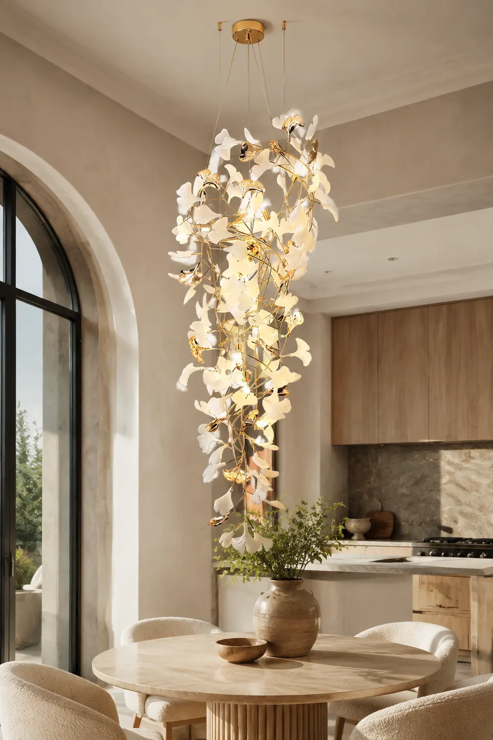 Gingko Ojo Chandelier - Lumpaz