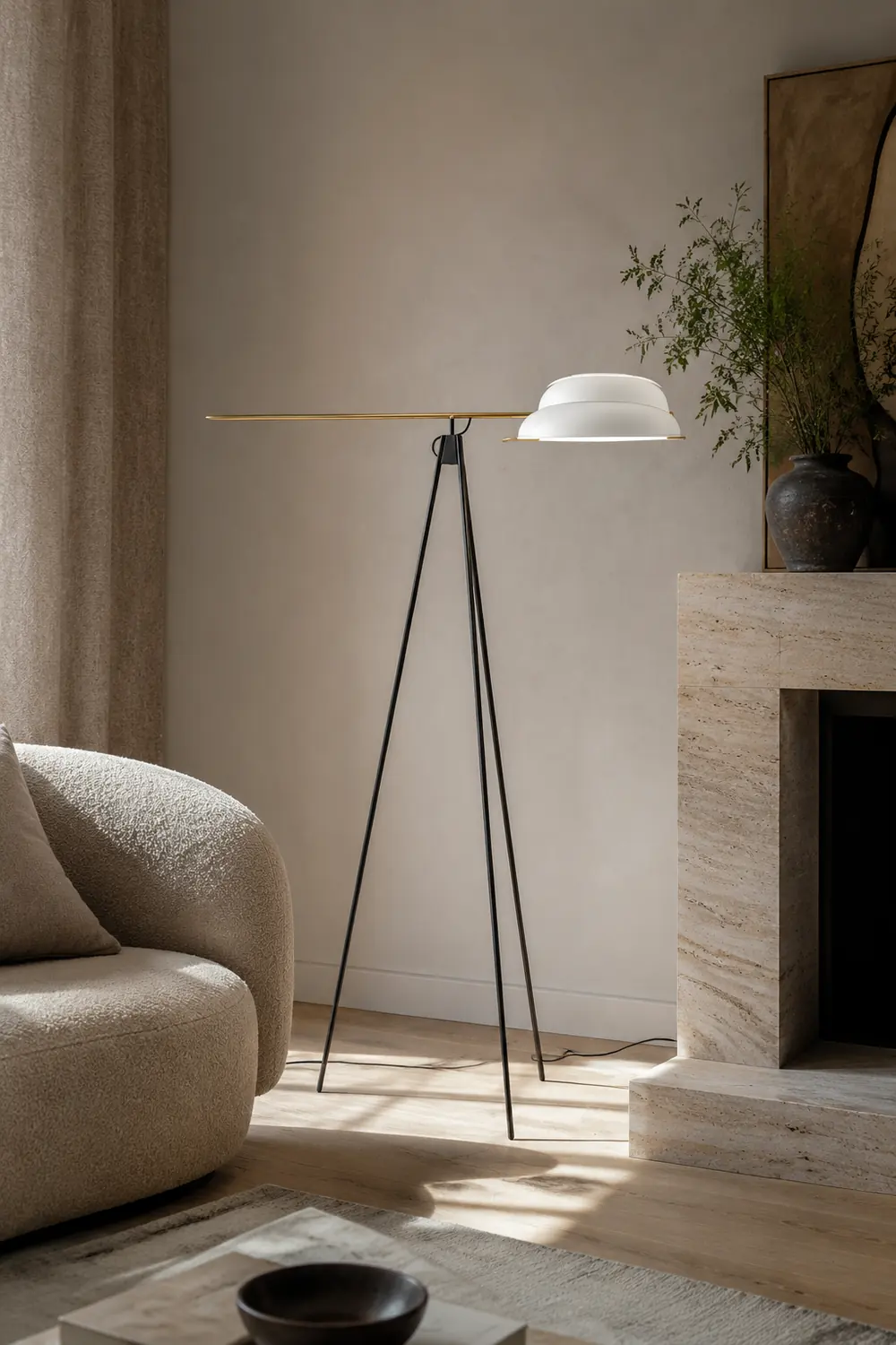 Heart Wing Tripod Floor Lamp - Lumpaz