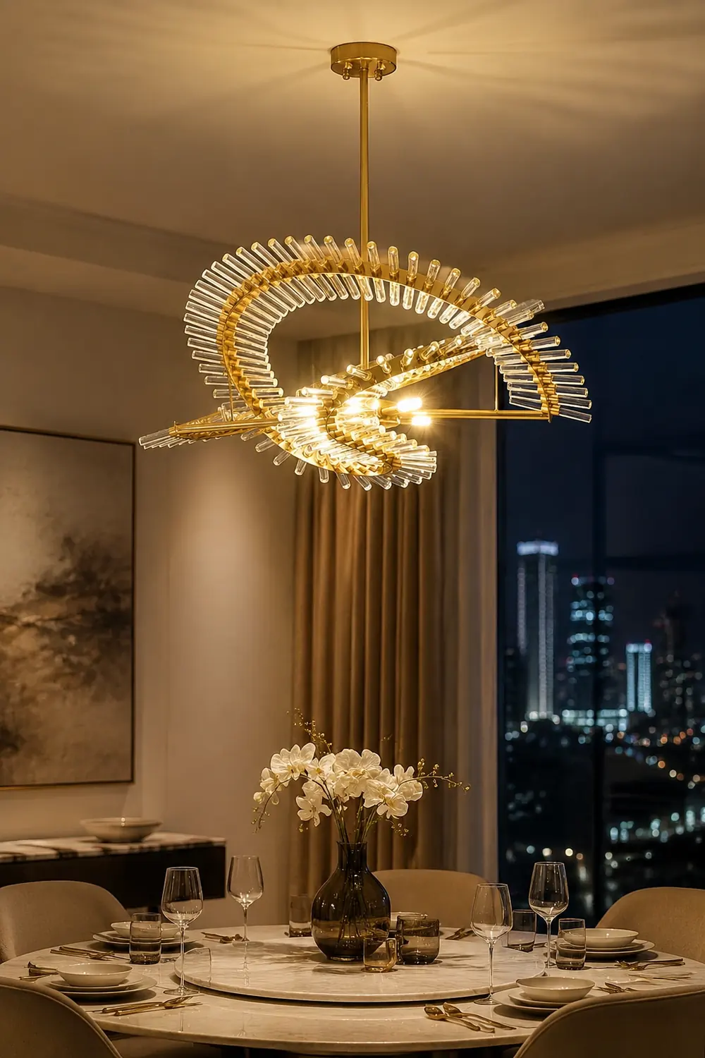 Waltz Art Chandelier - Lumpaz