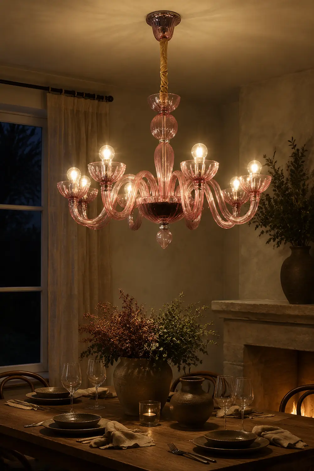 Ares Murano Glass Chandelier - Lumpaz