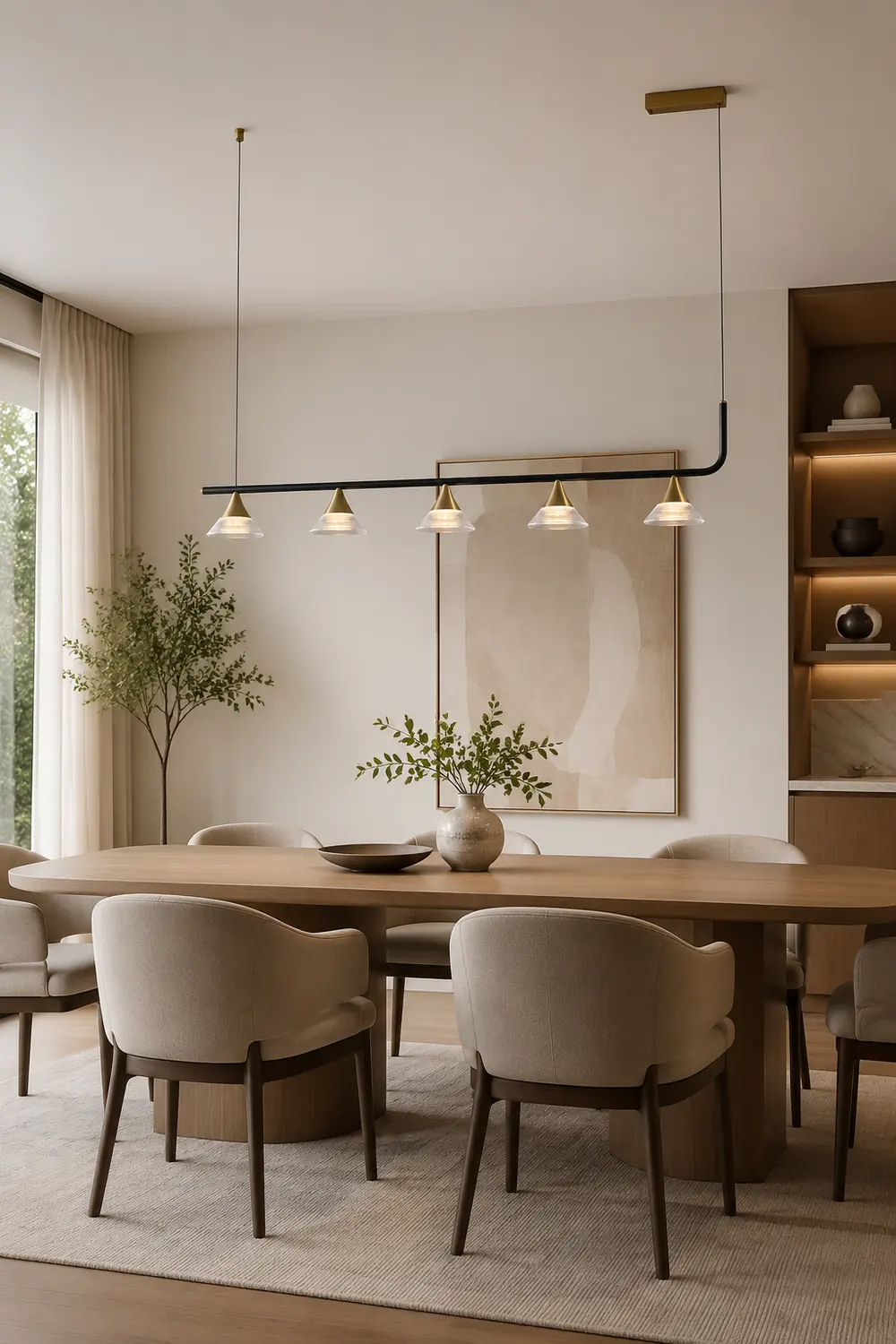Tristan Restaurant Chandelier - Lumpaz