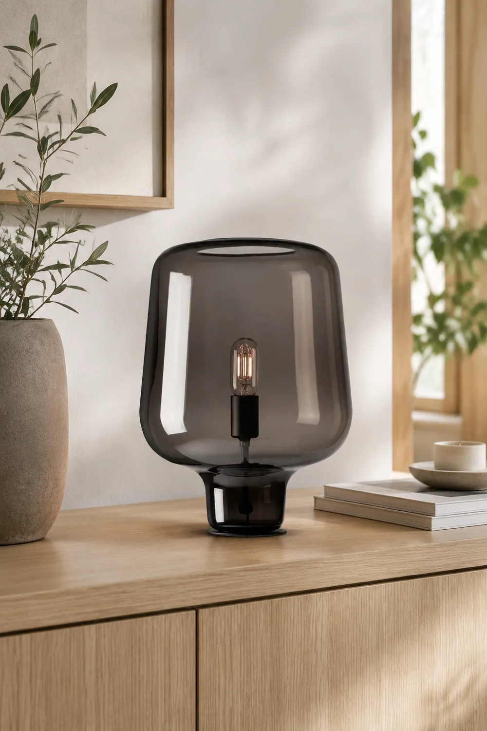 Teutonic Glass Table Lamp - Lumpaz