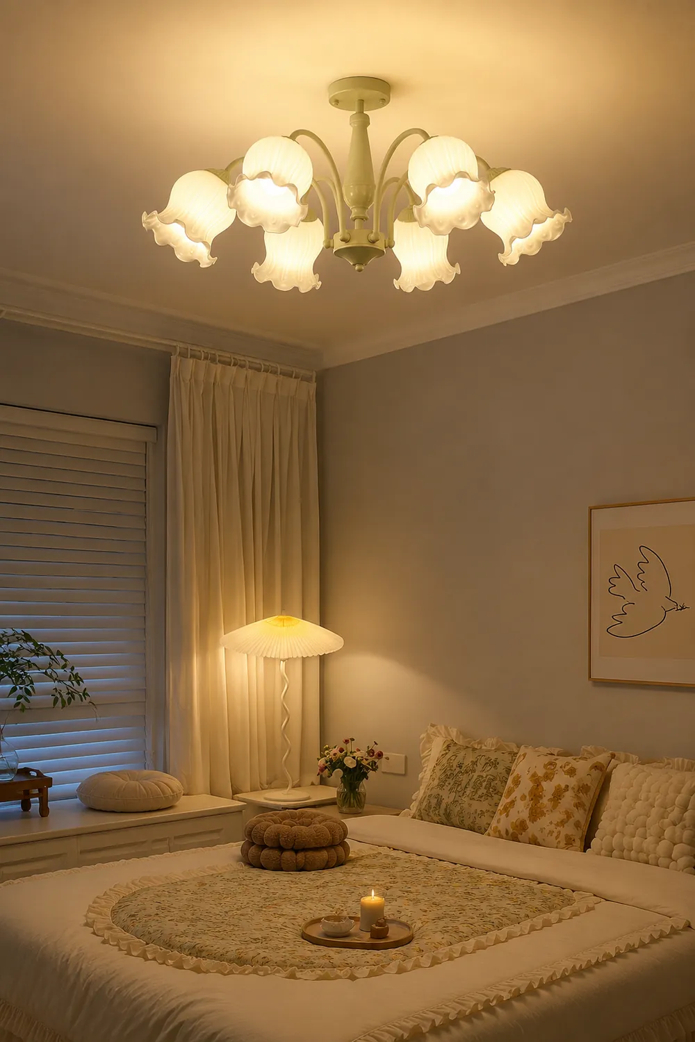 Trumpet Flower Chandelier - Lumpaz