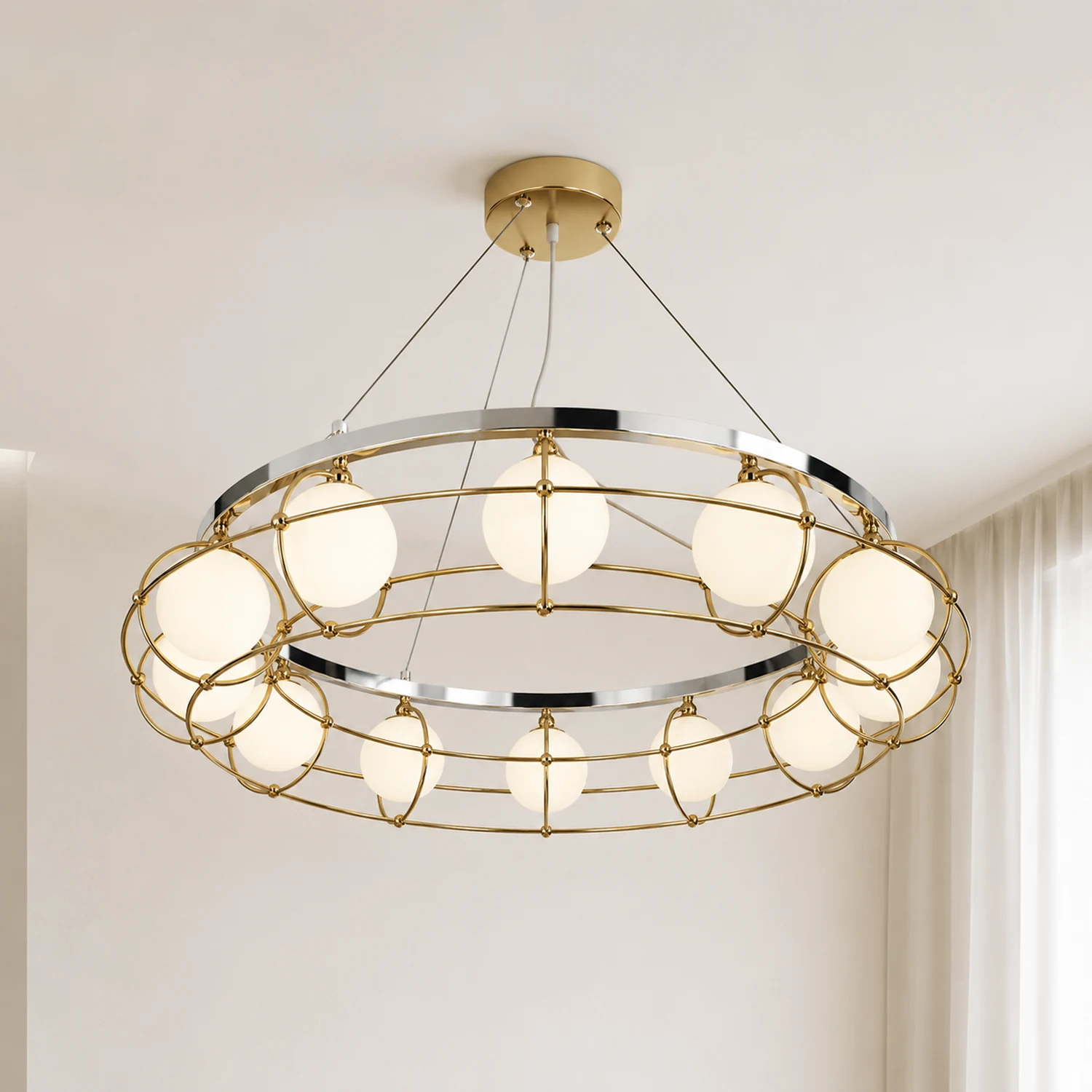 Maytoni Round Chandelier - Lumpaz