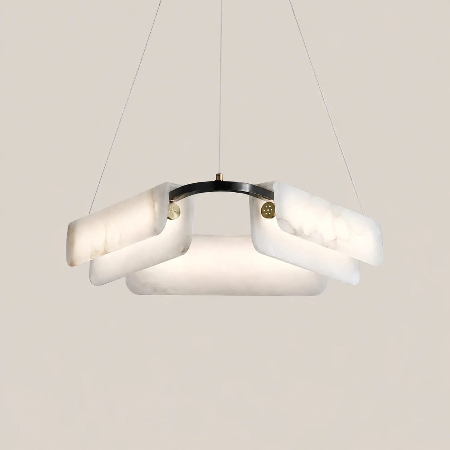 Delia Alabaster Chandelier - Lumpaz