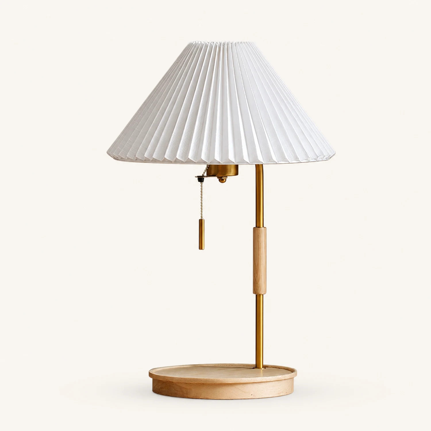 Wooden Retro Table Lamp - Lumpaz