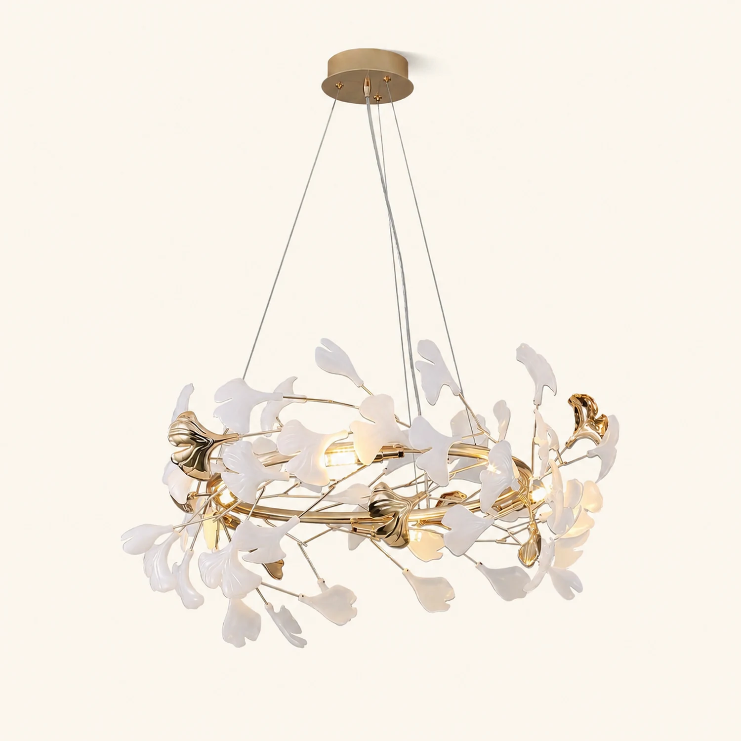 Gingko Chandelier T - Lumpaz