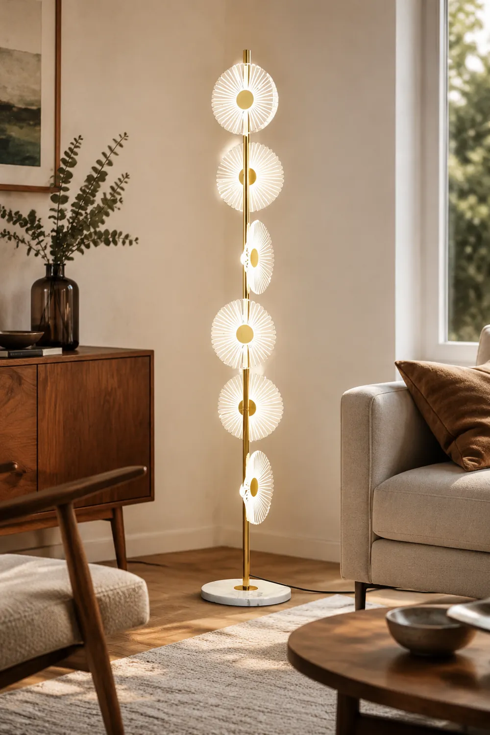 Floating Raindrop Floor Lamp - Lumpaz