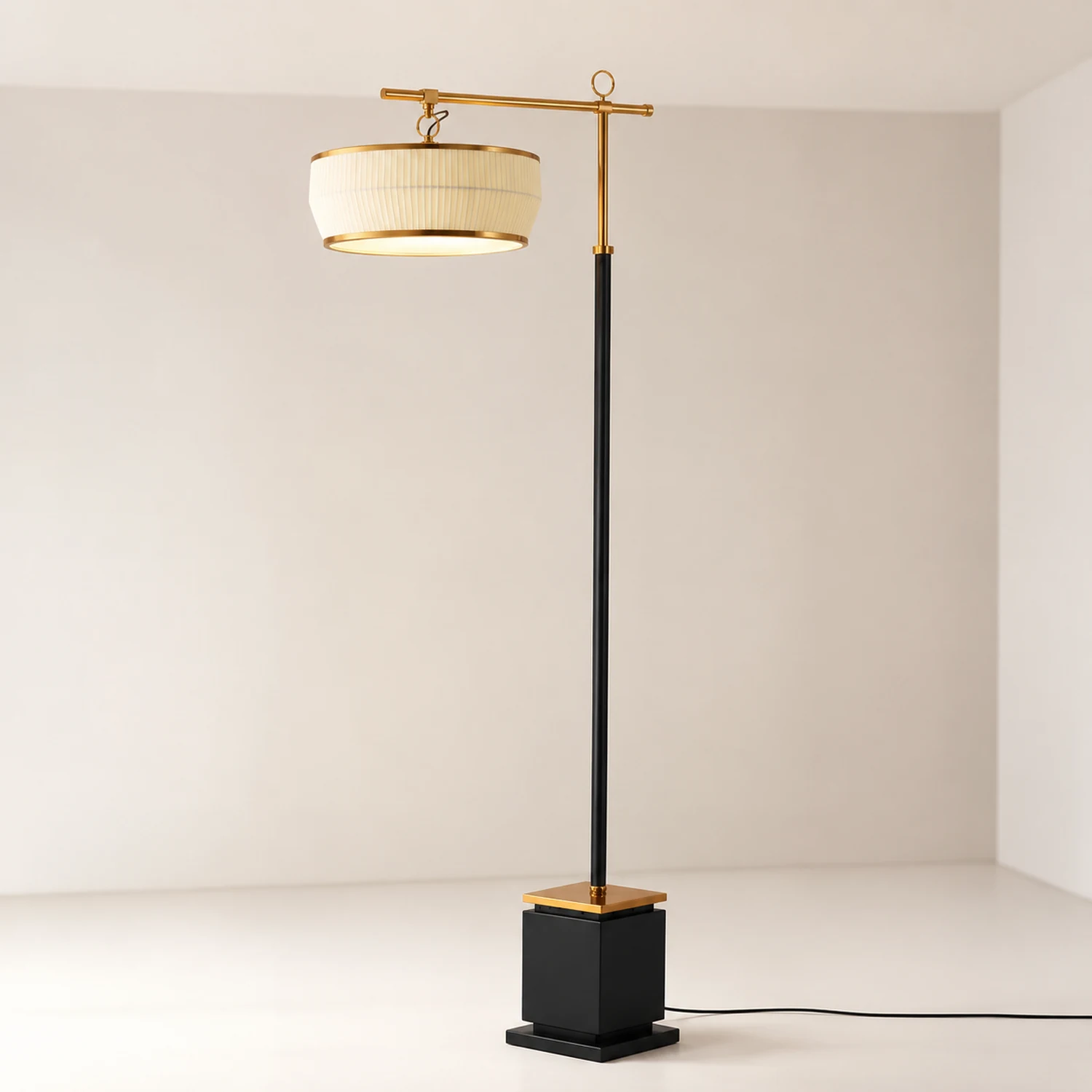 Hejun Fabric Floor Lamp - Lumpaz
