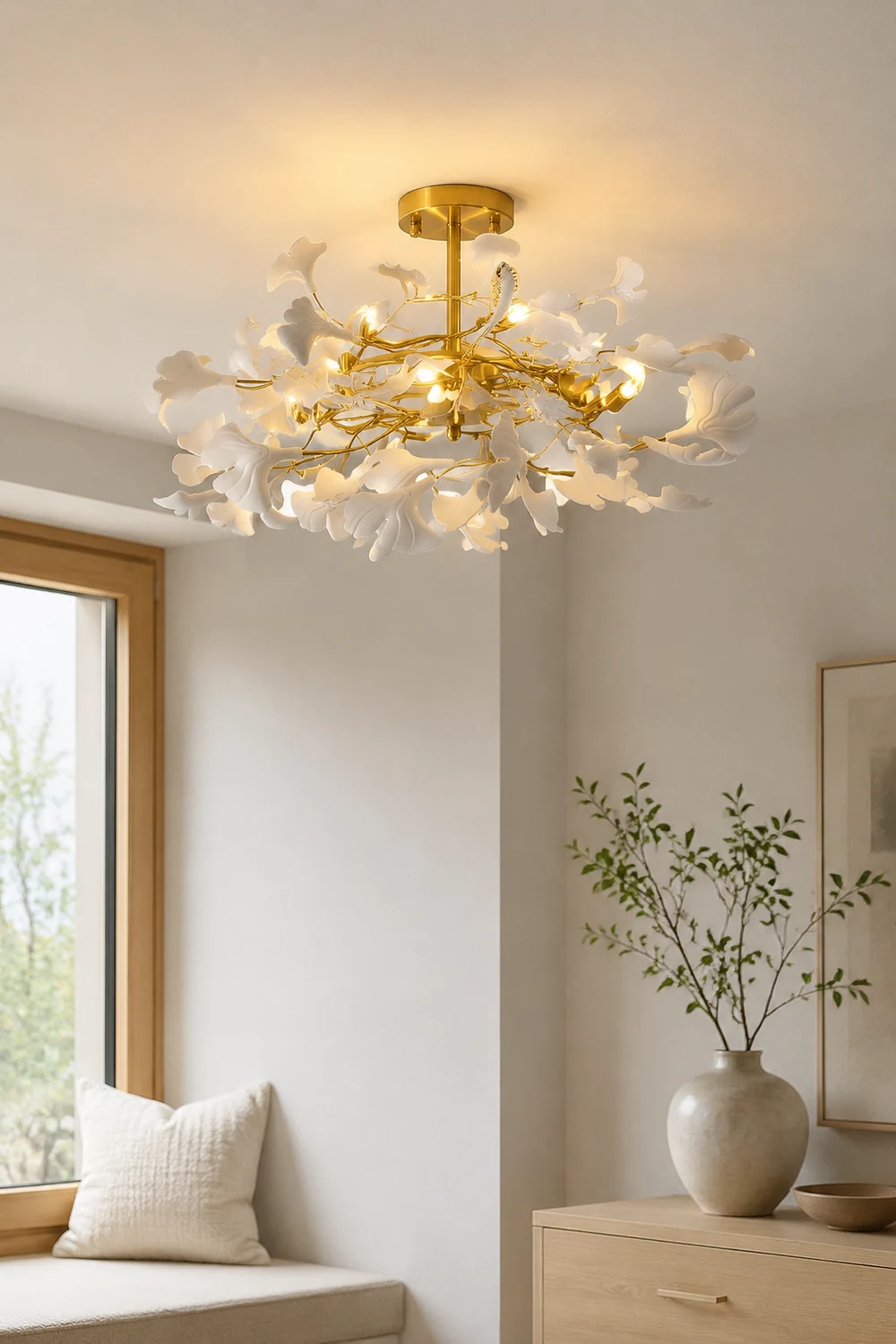 Gingko Chandelier L - Lumpaz