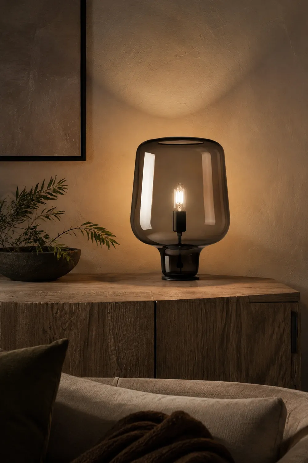 Teutonic Glass Table Lamp - Lumpaz