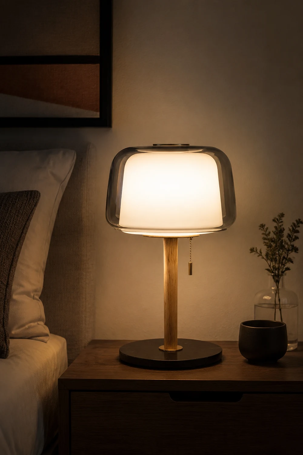 Mona Glass Table Lamp - Lumpaz