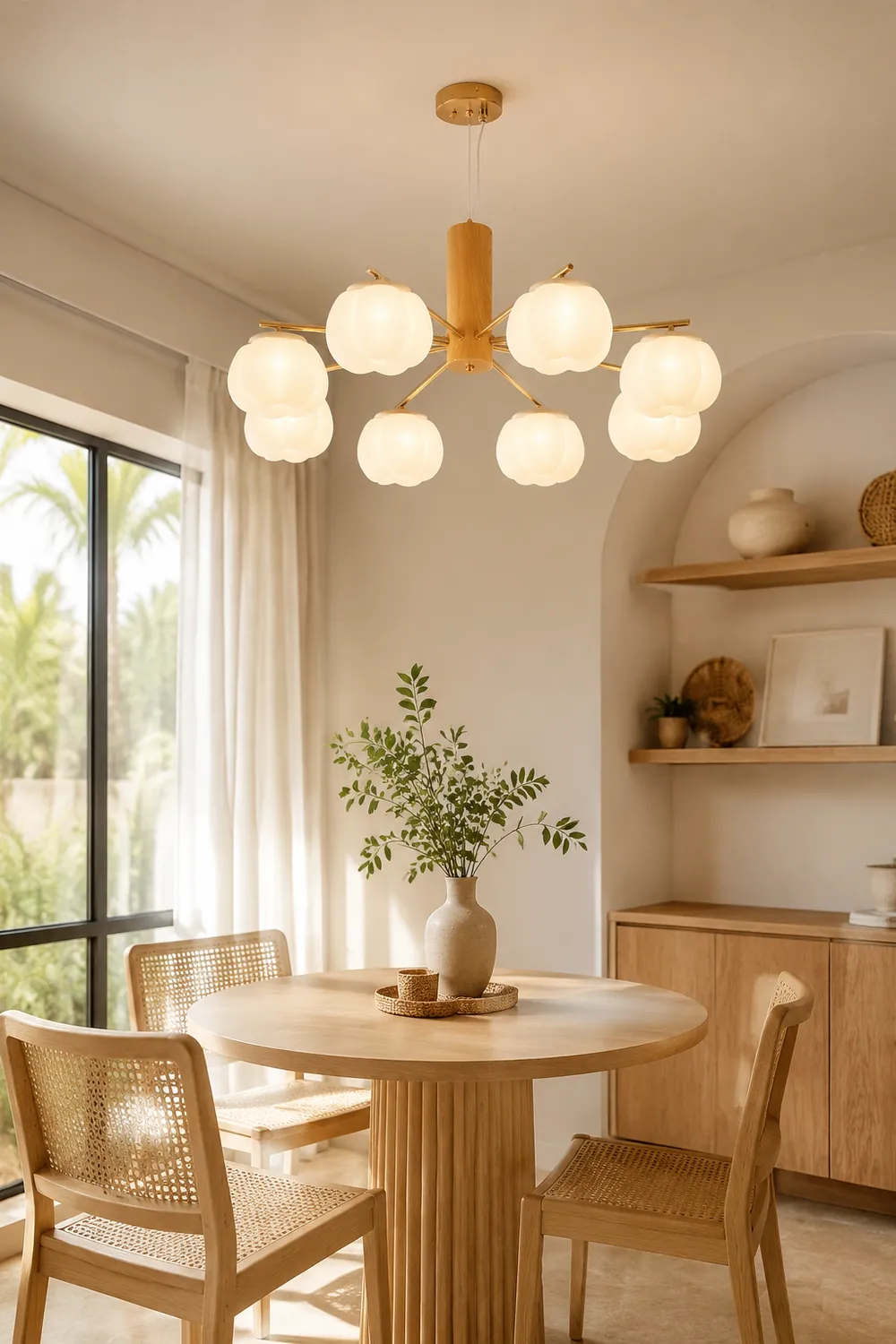 Cotton Balls Chandelier - Lumpaz