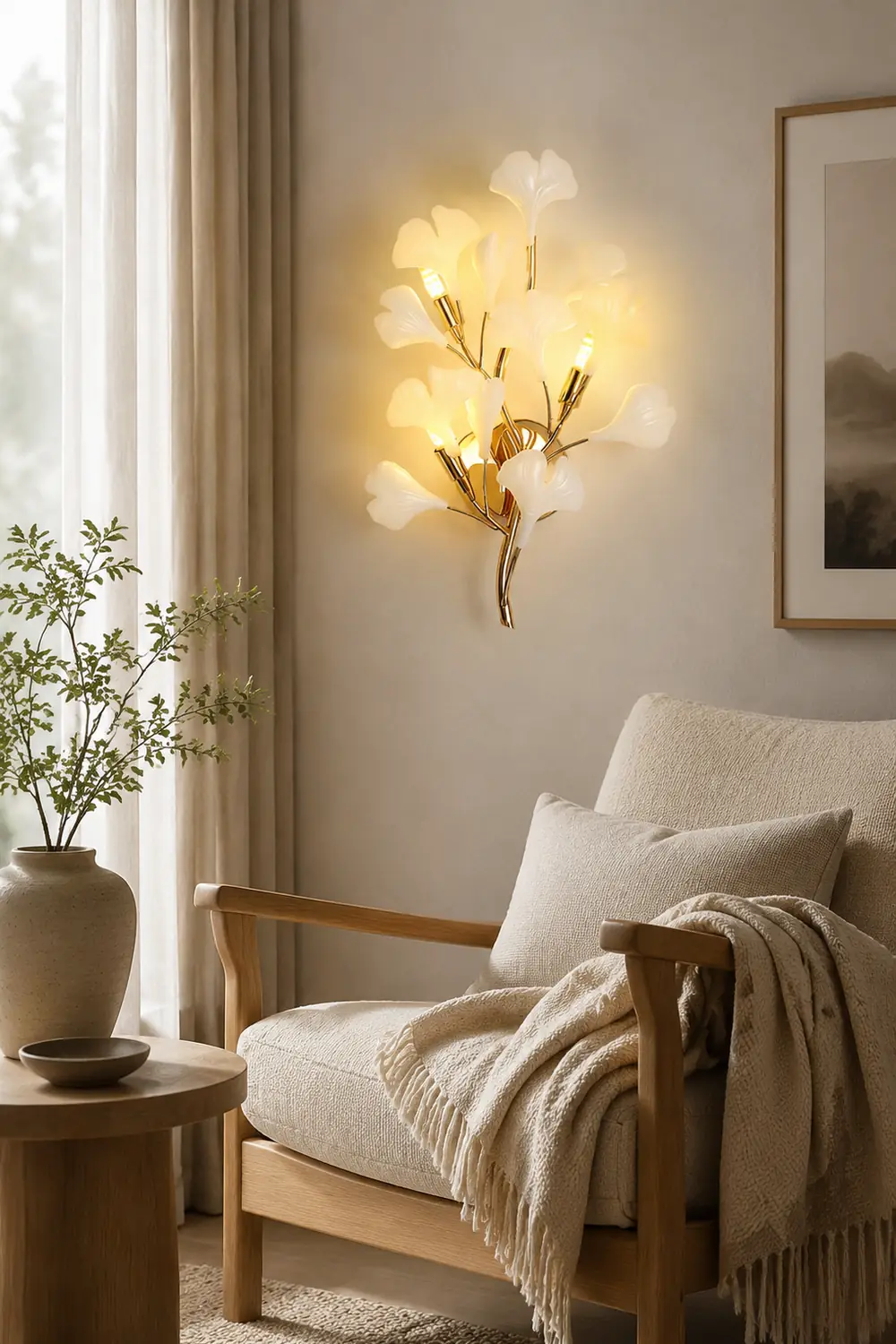 Gingko Wall Lamp - Lumpaz