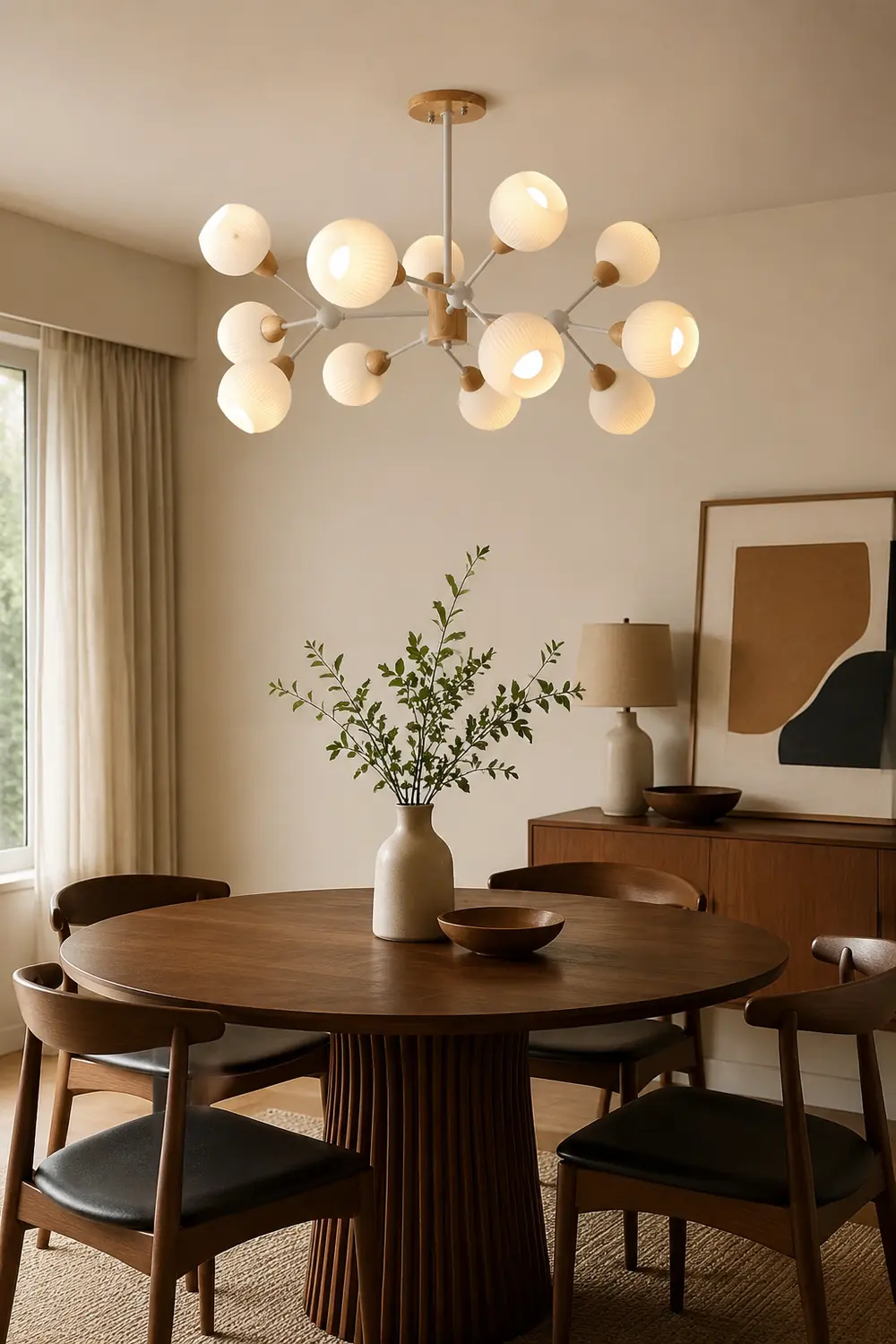 Shpehp Wood Chandelier - Lumpaz