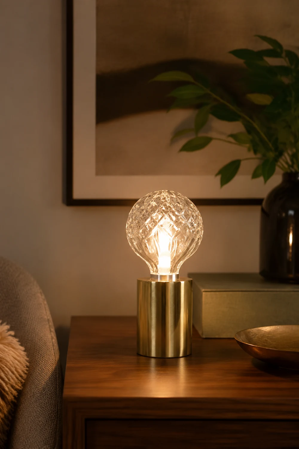 Crystal Bulb Table Lamp - Lumpaz