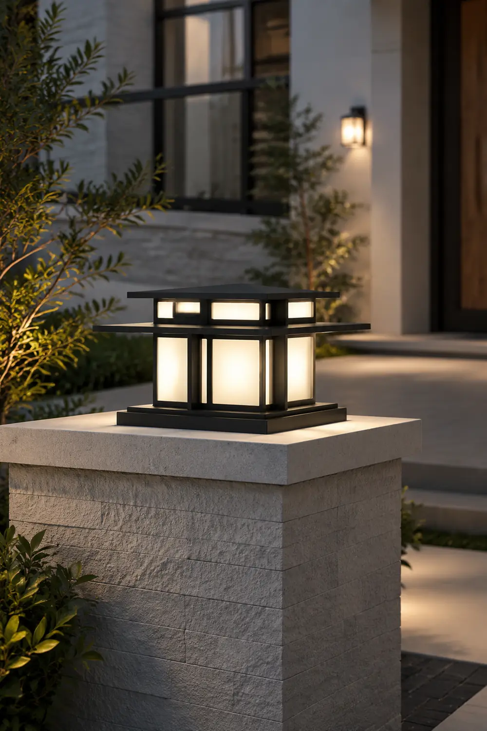 Boilyn Outdoor Pillar Light - Lumpaz