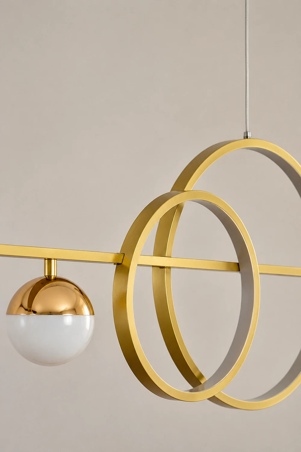 Brooklyn Double Circle Chandelier - Lumpaz