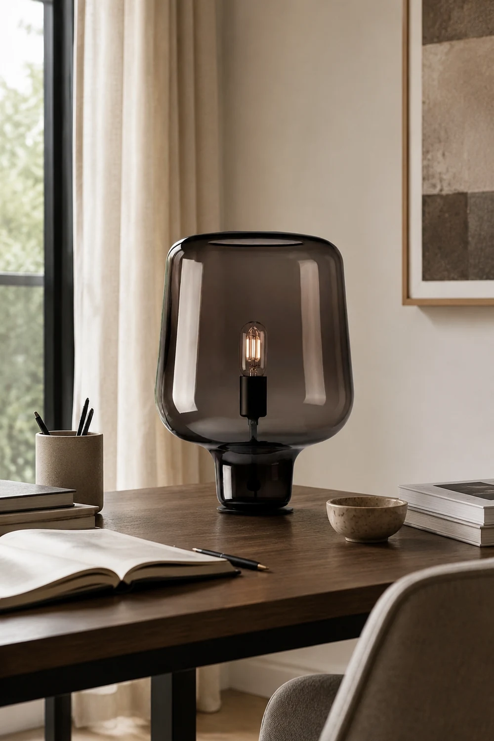 Teutonic Glass Table Lamp - Lumpaz