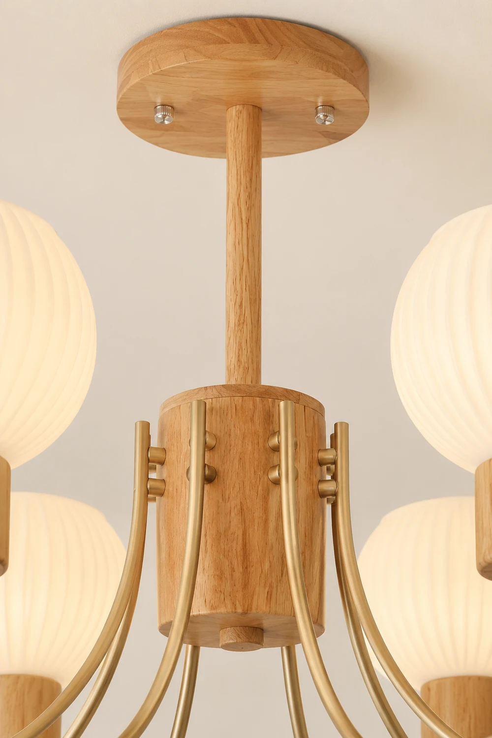 Donnelly Wooden Chandelier - Lumpaz