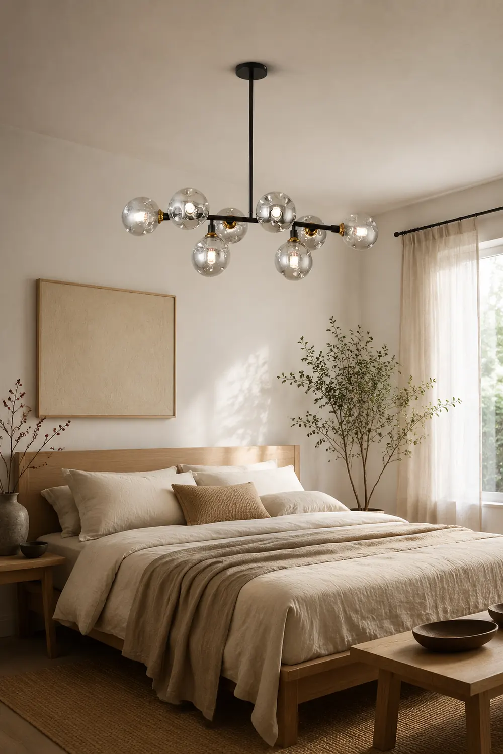 Primas Glass Chandelier - Lumpaz
