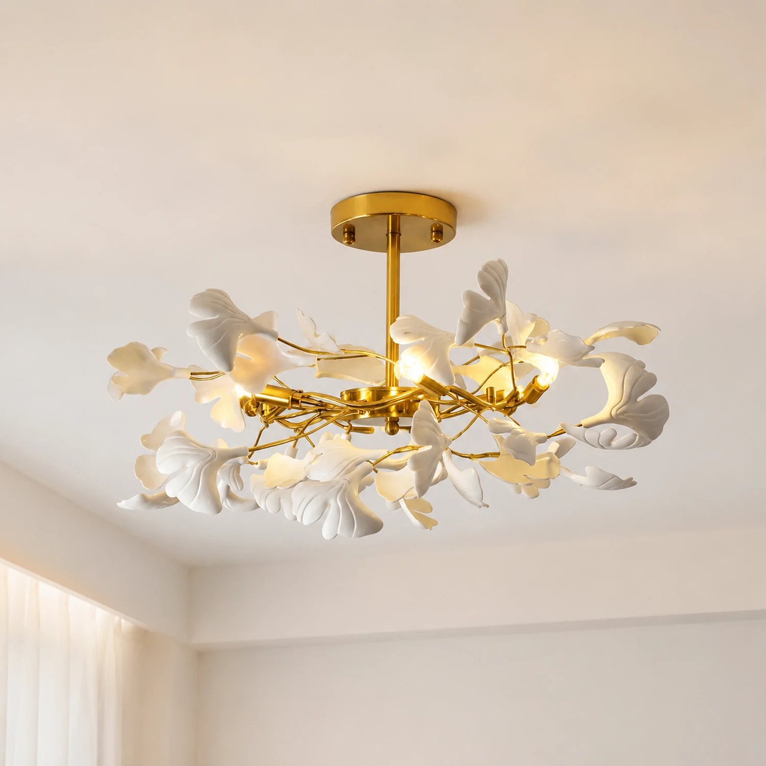 Gingko Chandelier L - Lumpaz