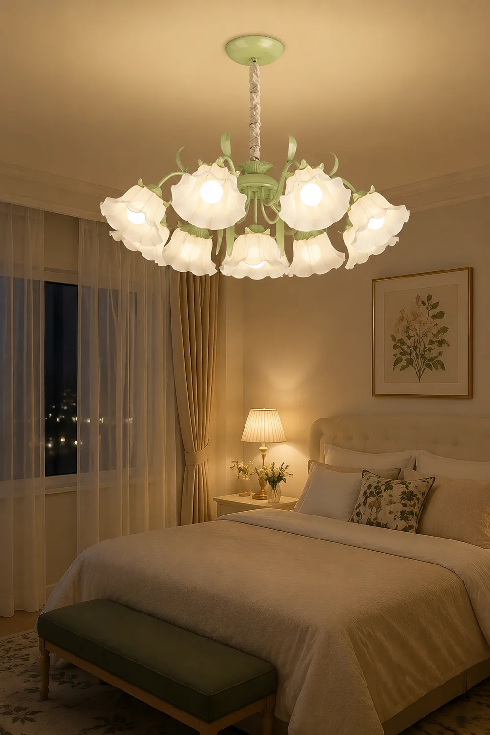 Pastoral Flower Chandelier - Lumpaz