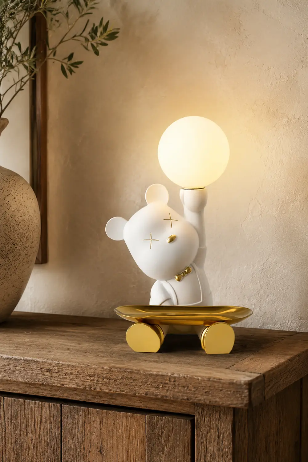 Violent Bear Tray Desk Lamp - Lumpaz