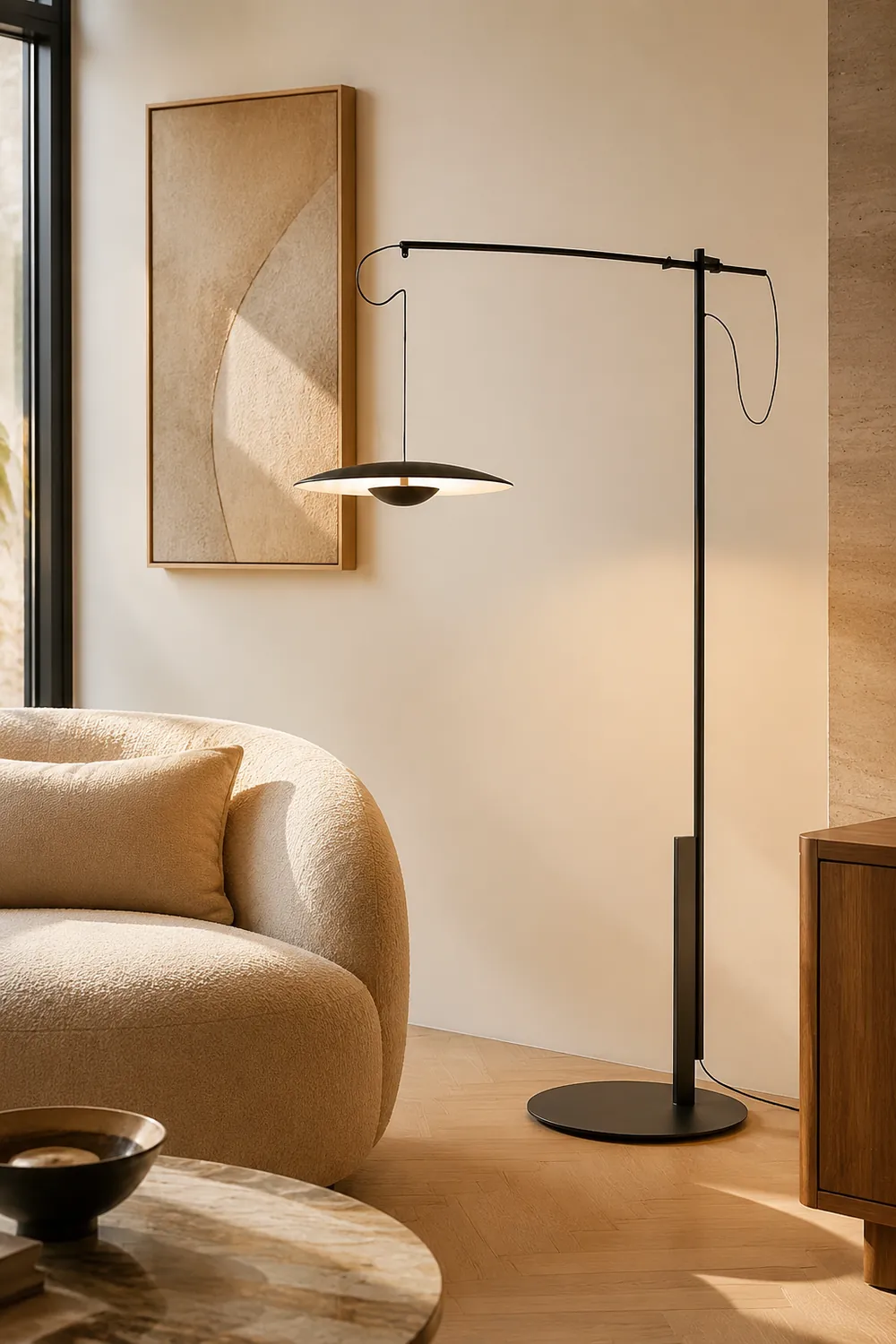 Innovative Directional Floor Lamp - Lumpaz
