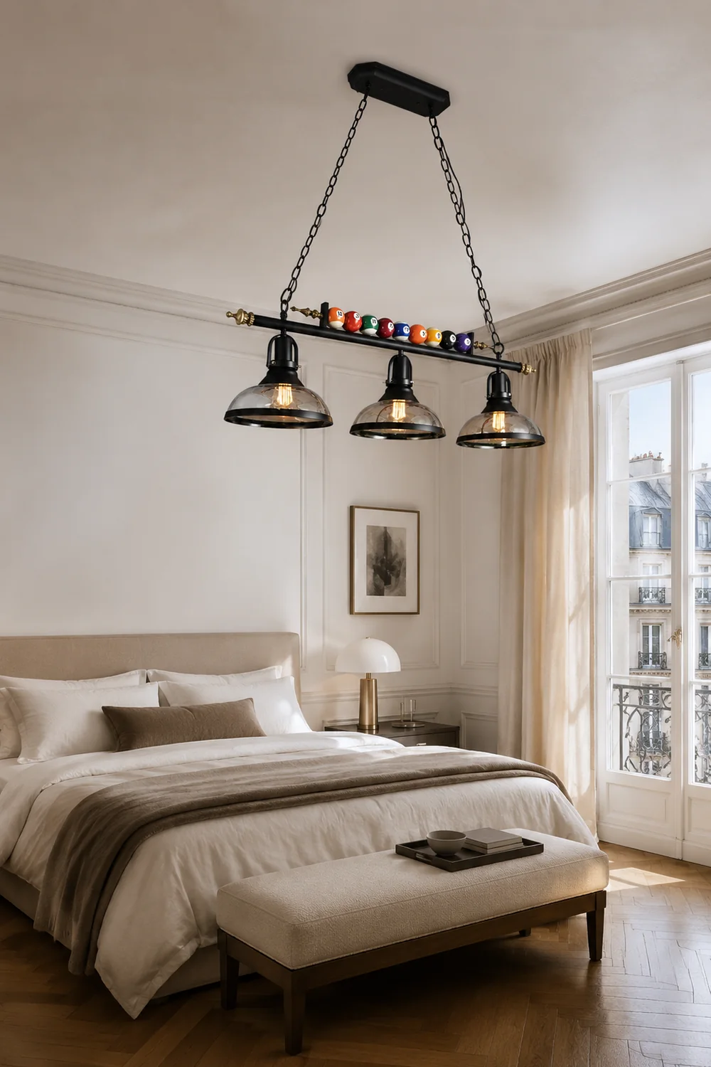 Kasha Billiard Chandelier - Lumpaz