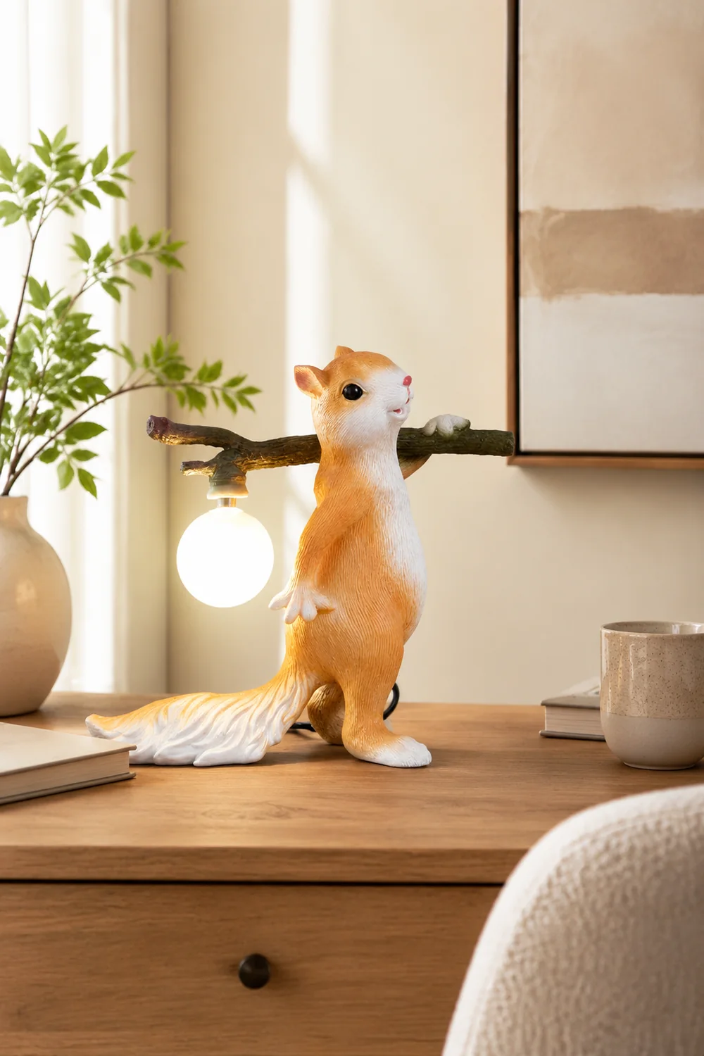 Squirrel Table Lamp - Lumpaz