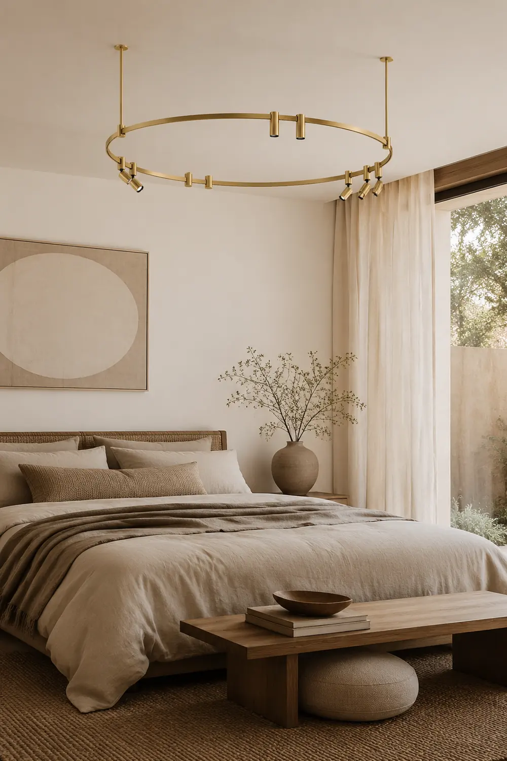 Auroom Round Chandelier - Lumpaz
