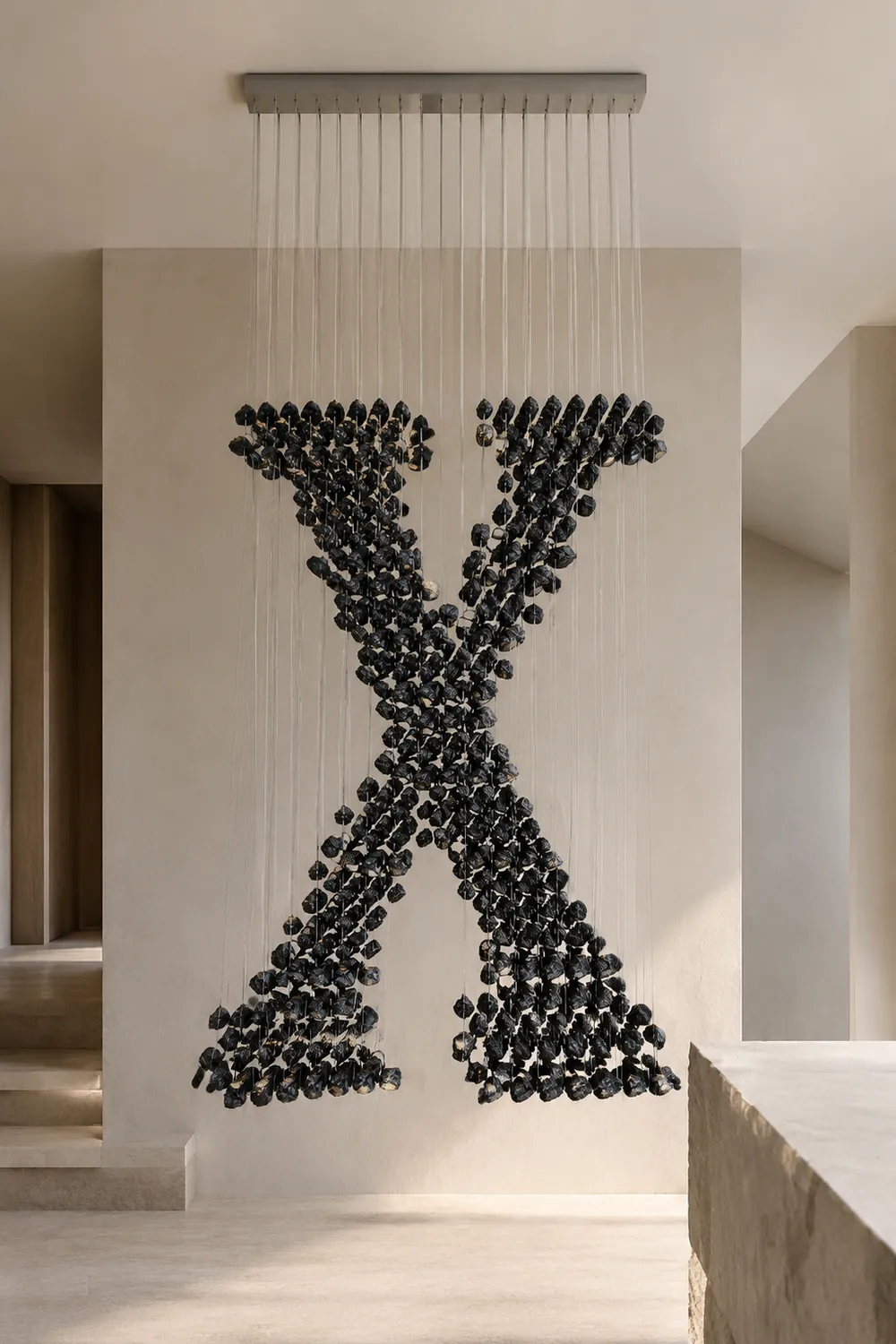 Charcoal Chandeliers X - Lumpaz
