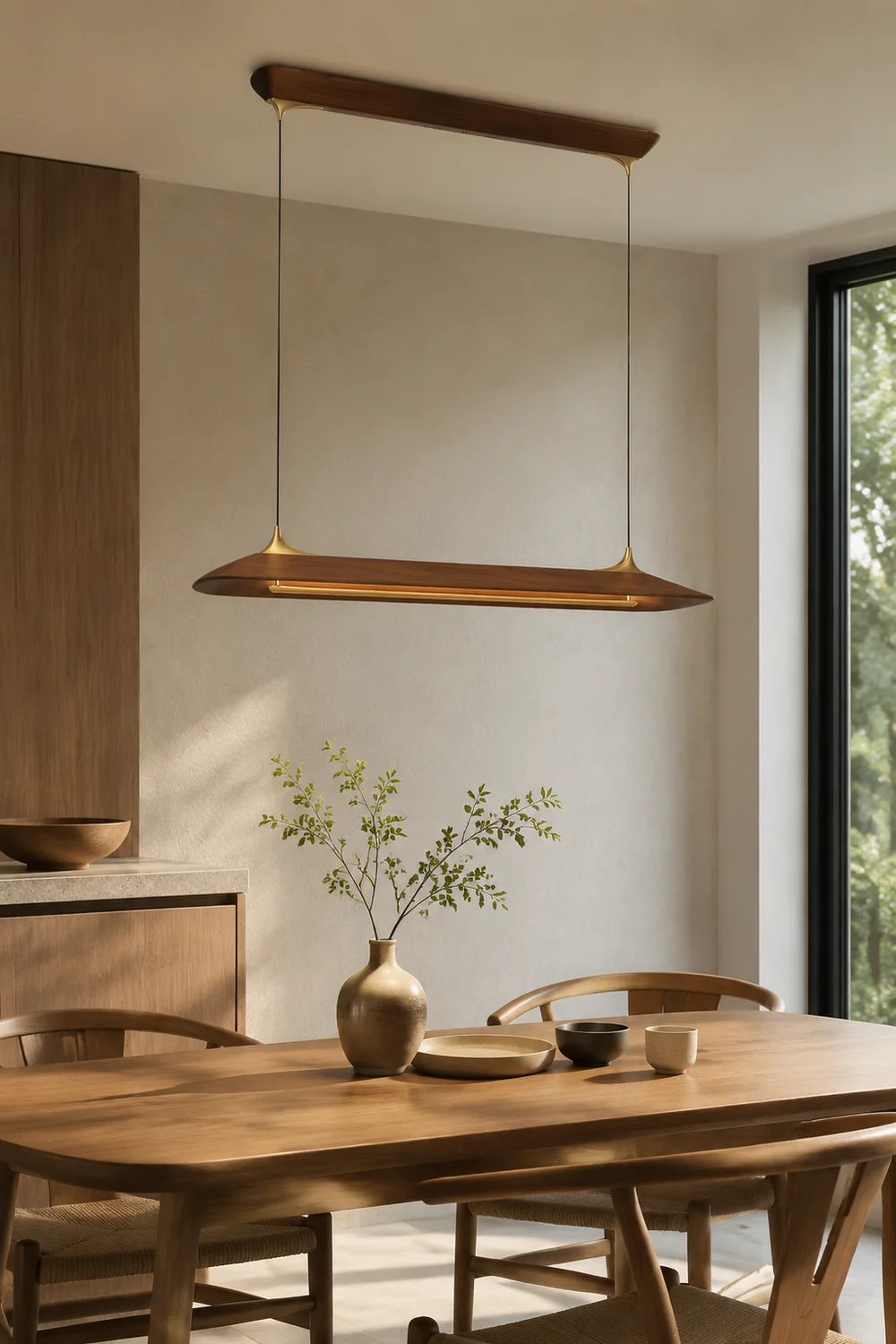 Mernoe Wooden Chandelier - Lumpaz
