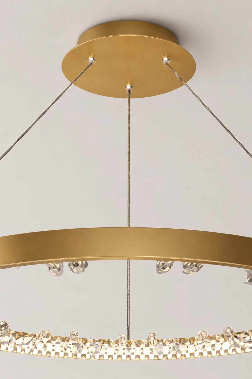 Luxury Circle Crystal Chandelier - Lumpaz