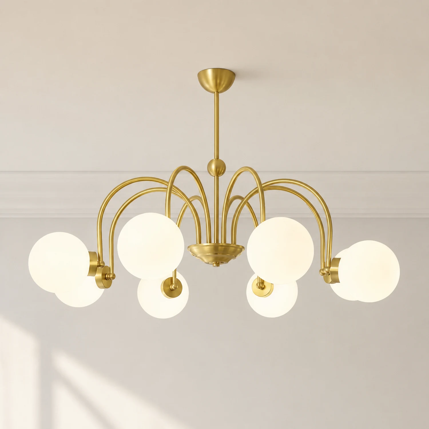 Yisu Brass Chandelier - Lumpaz