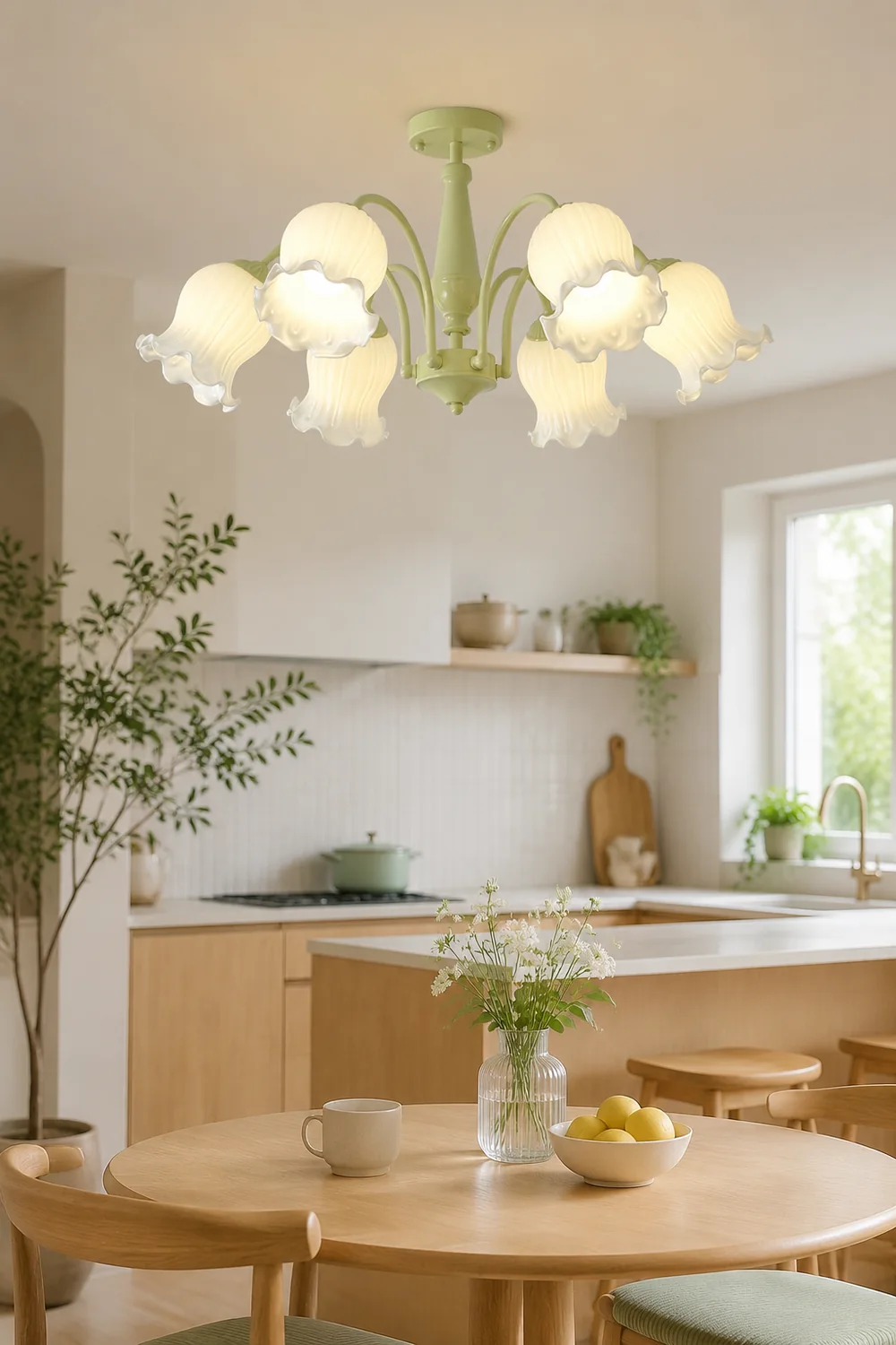 Trumpet Flower Chandelier - Lumpaz