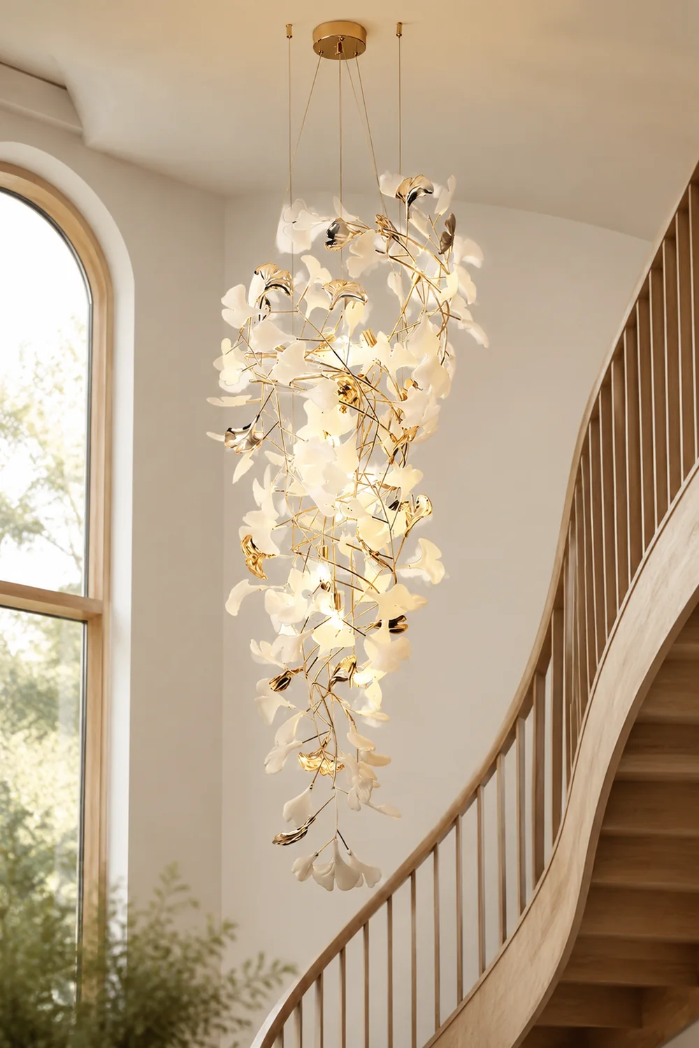 Gingko Ojo Chandelier - Lumpaz