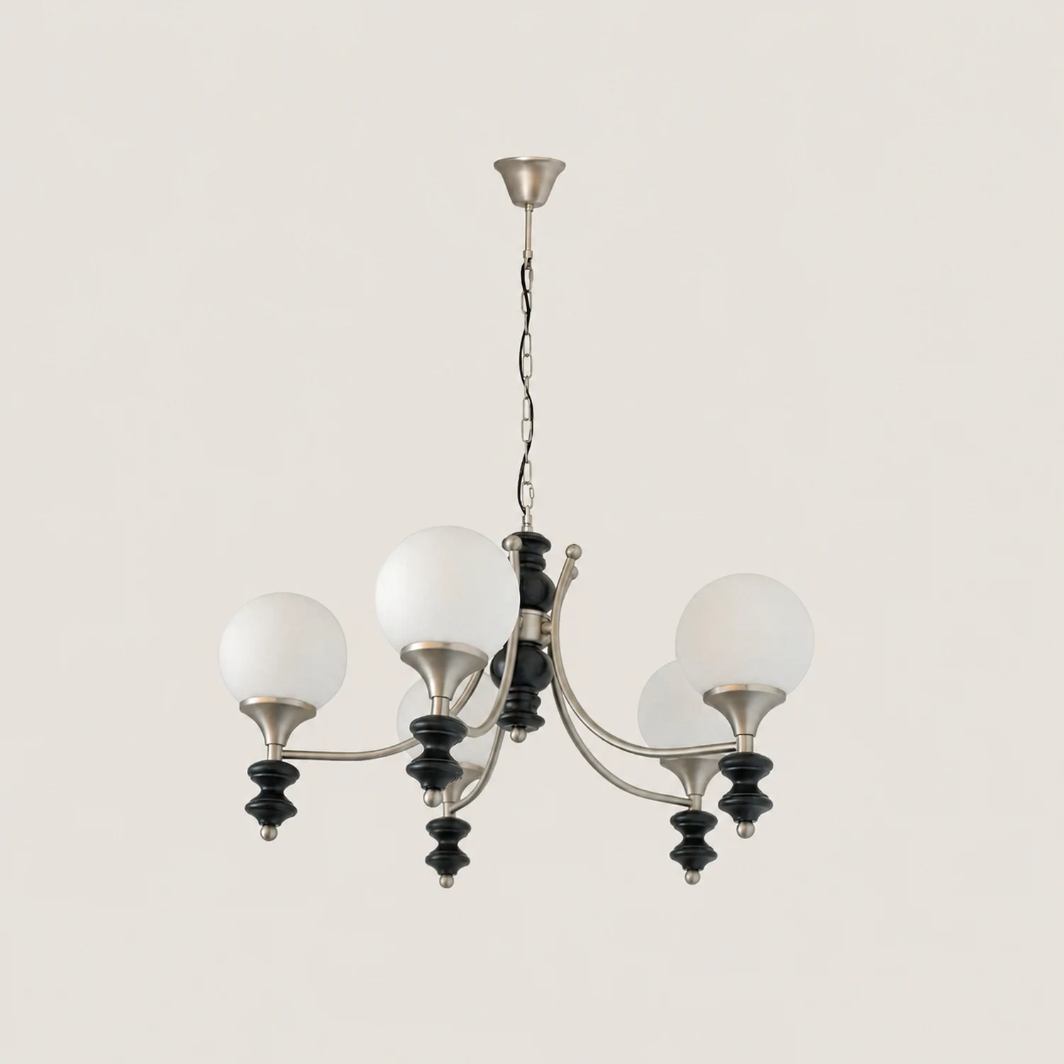 Tina Wooden Chandelier - Lumpaz