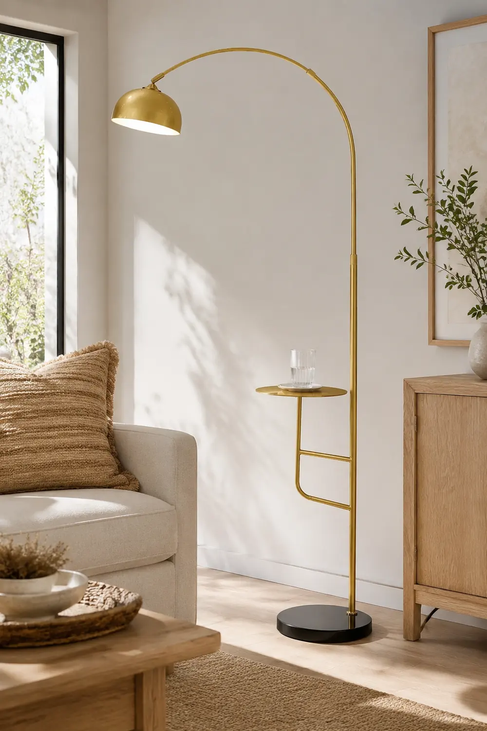 Arc Bell Floor Lamp - Lumpaz