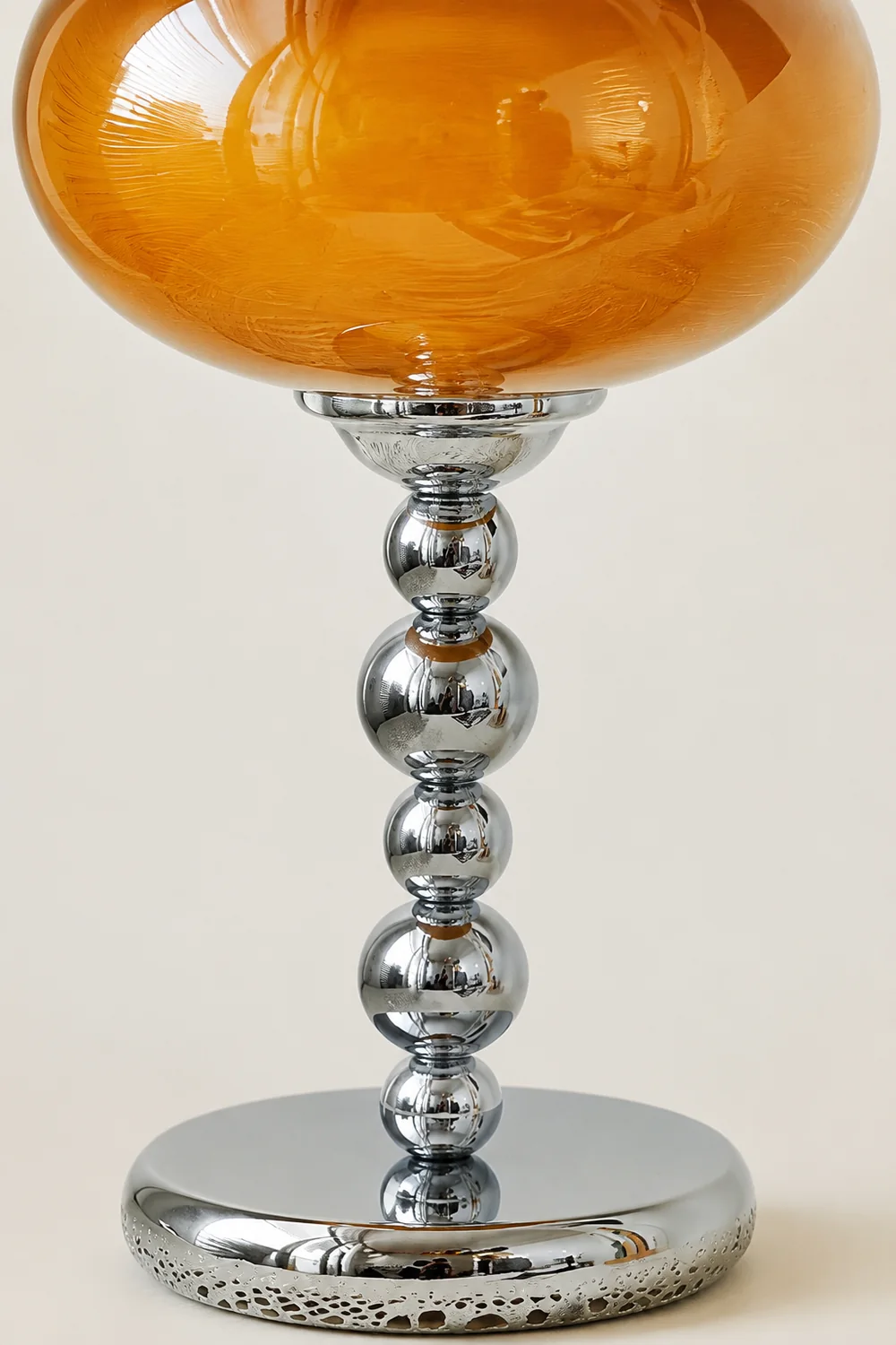 Oval Persimmon Table Light - Lumpaz