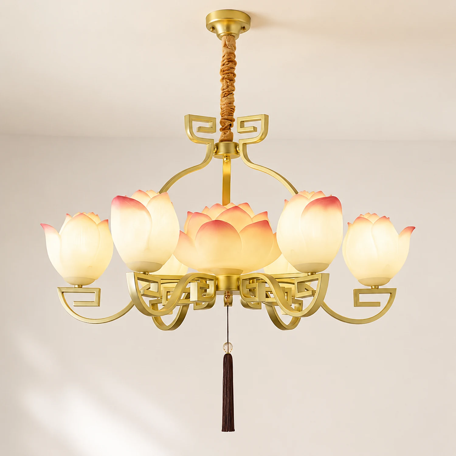 Lotus Bloom Chandelier - Lumpaz