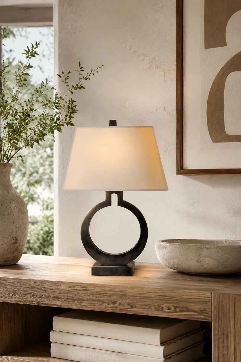 Ring Form Table Lamp - Lumpaz