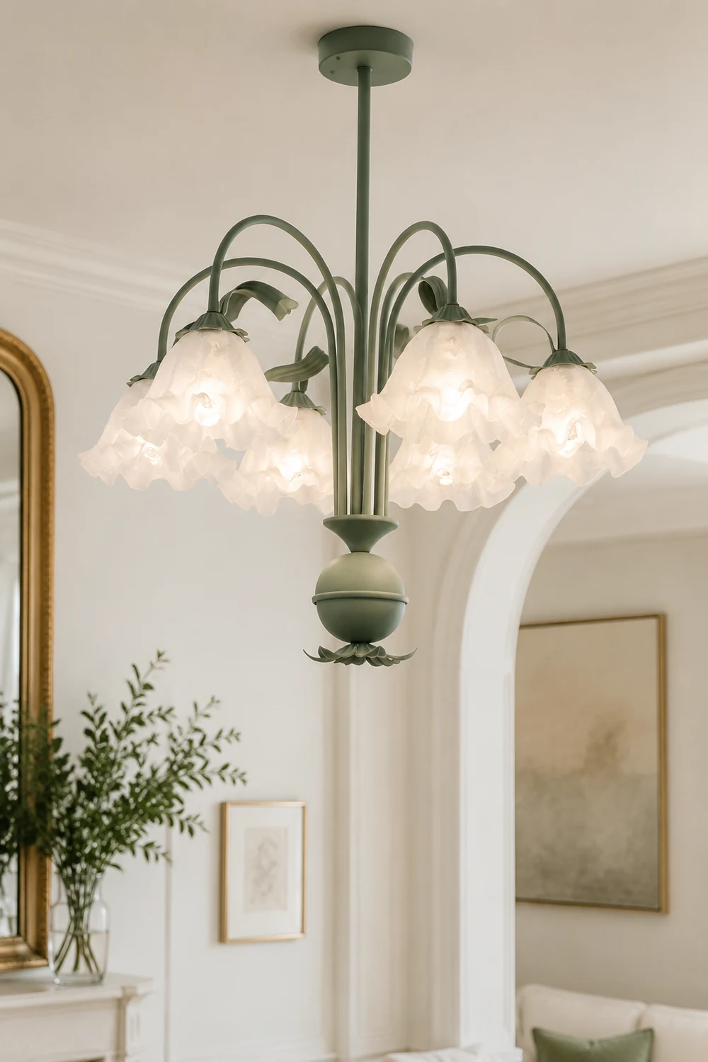 Bell Orchid Chandelier - Lumpaz