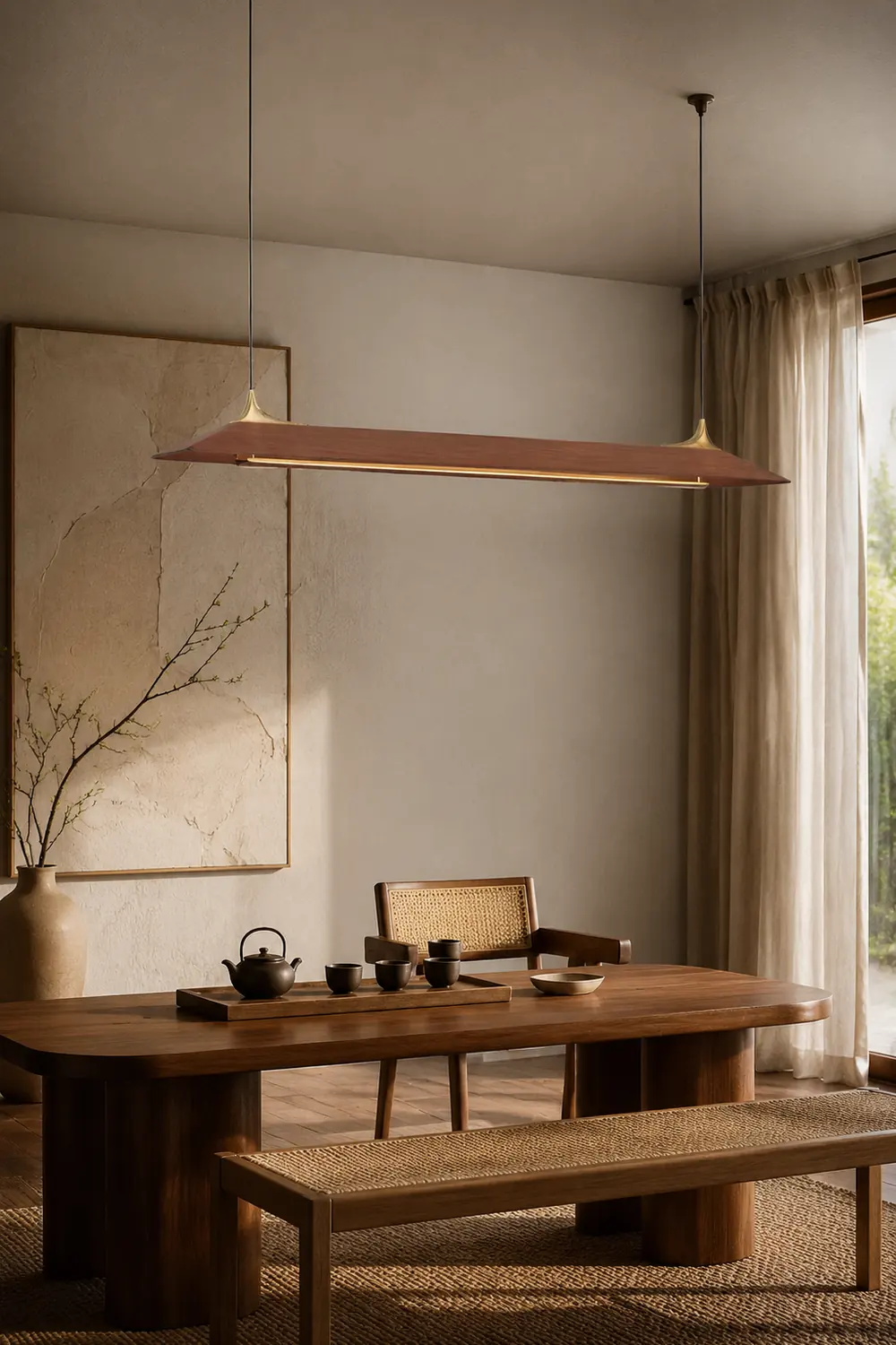 Mernoe Wooden Chandelier - Lumpaz