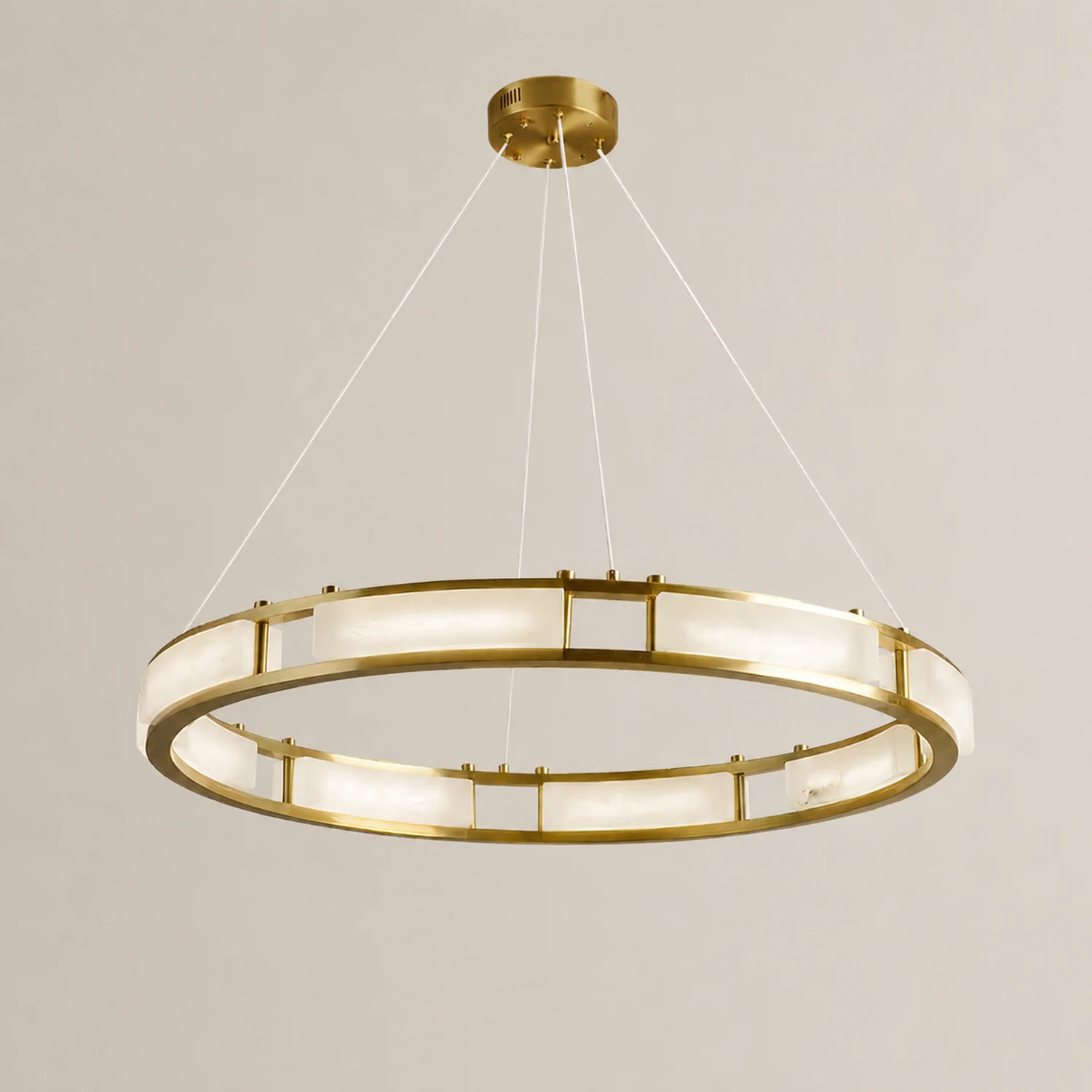 Qatar Alabaster Chandelier - Lumpaz