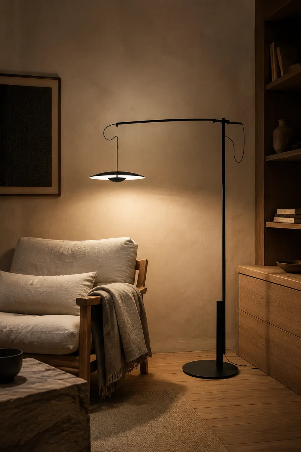 Innovative Directional Floor Lamp - Lumpaz